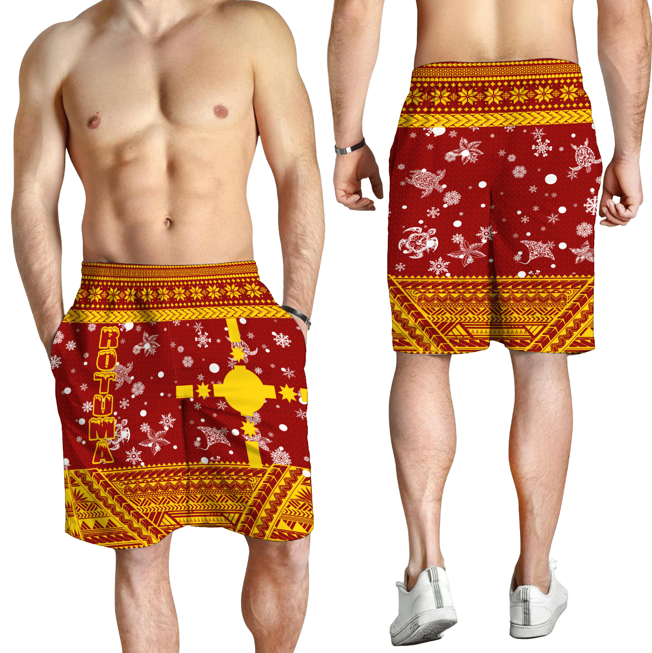 Short Rotuma Christmas Men's Short
