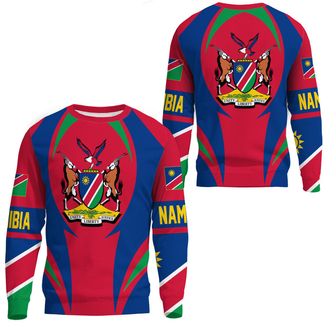 Clothing Namibia Action Flag Sweatshirts