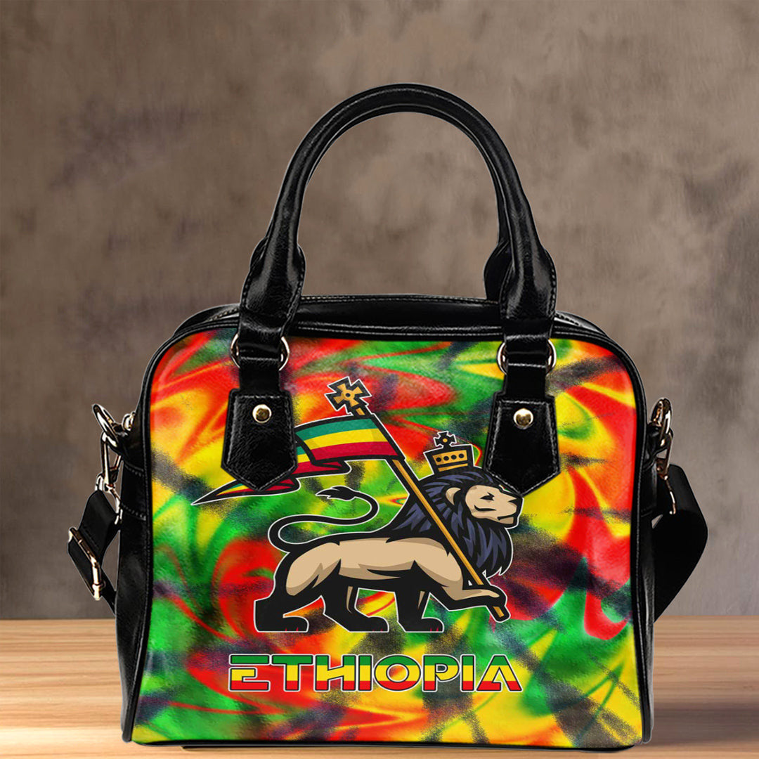 Shoulder Handbag Ethiopia 3D Pattern Shoulder Handbag