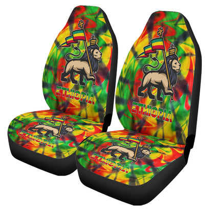 Car Seat Covers Ethiopia 3D Pattern Car Seat Covers