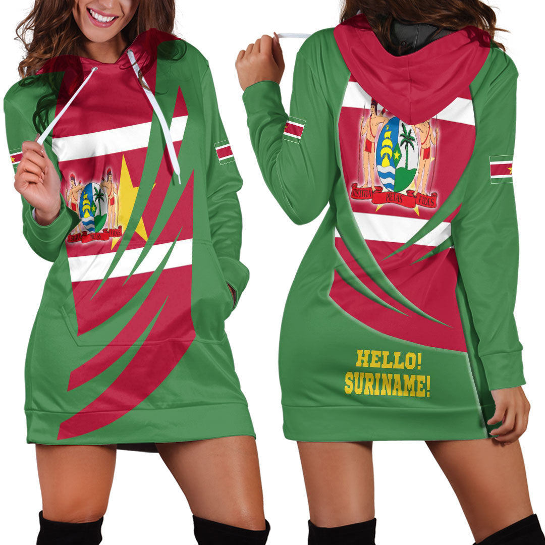 Clothing Suriname Bincjou Coat of Arms Hoodie Dress