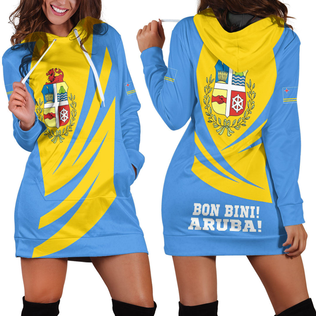 Clothing Aruba Bincjou Coat of Arms Hoodie Dress