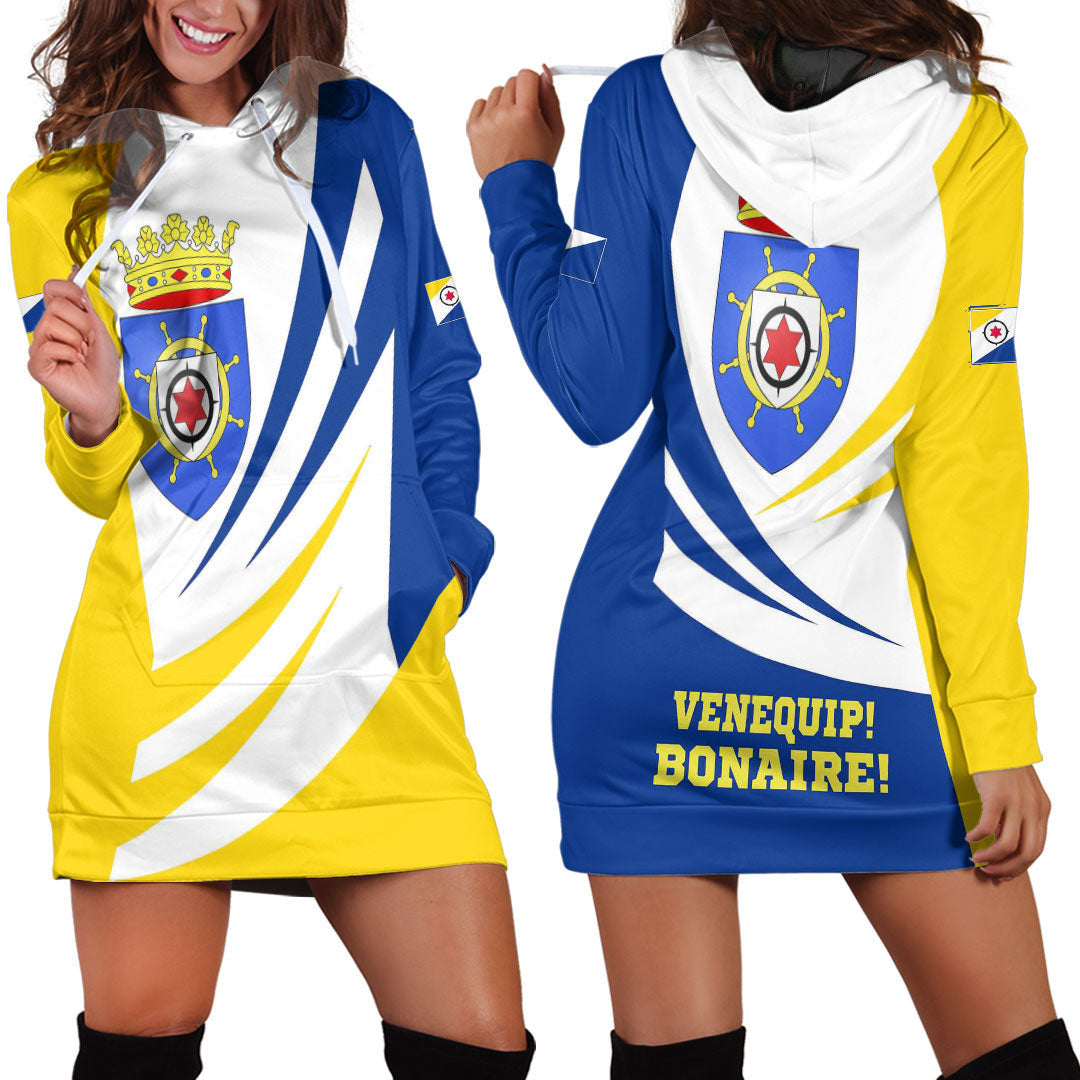 Clothing Bonaire Bincjou Coat of Arms Hoodie Dress