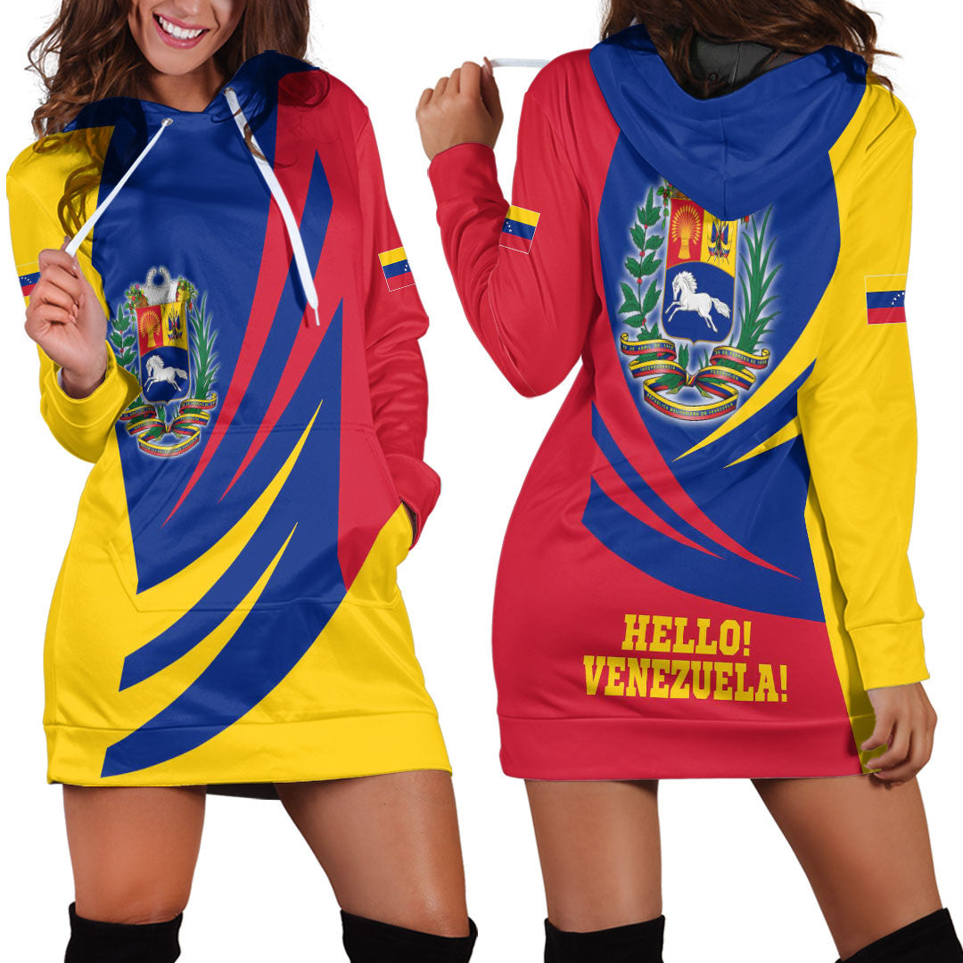 Clothing Venezuela Bincjou Coat of Arms Hoodie Dress