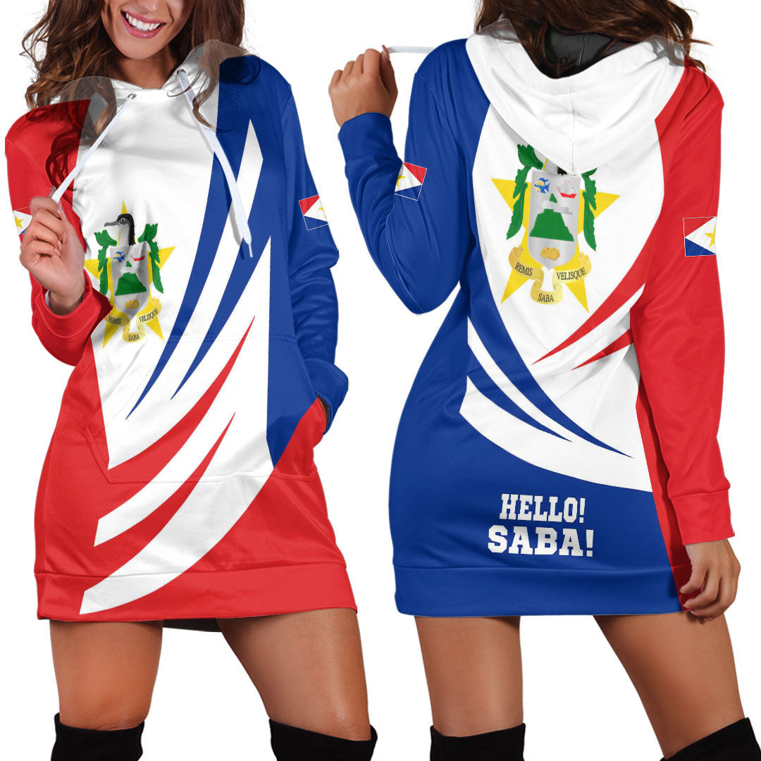 Clothing Saba Bincjou Coat of Arms Hoodie Dress