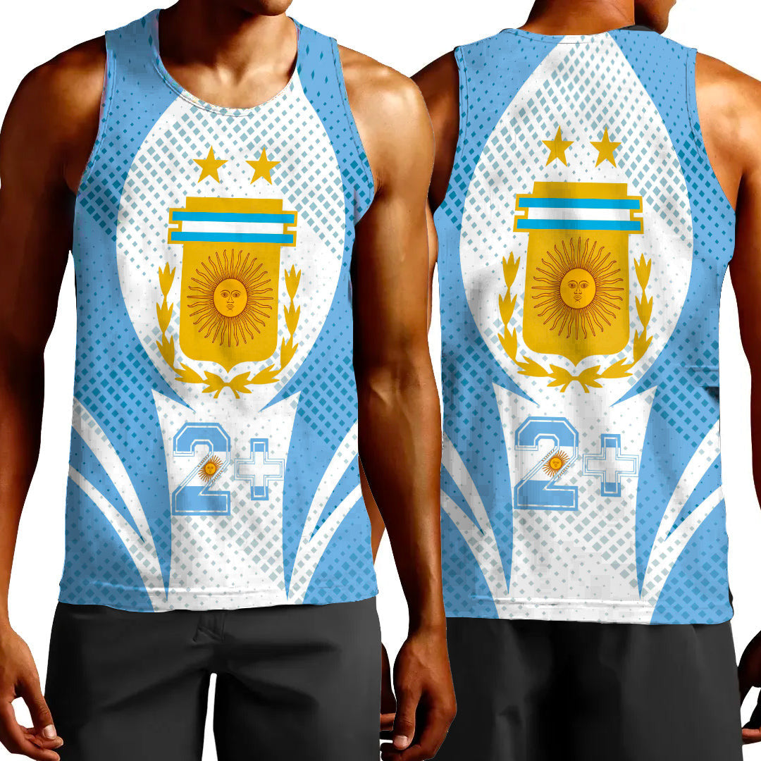 Clothing Argentina Action Flag Sporty Style Tank Top