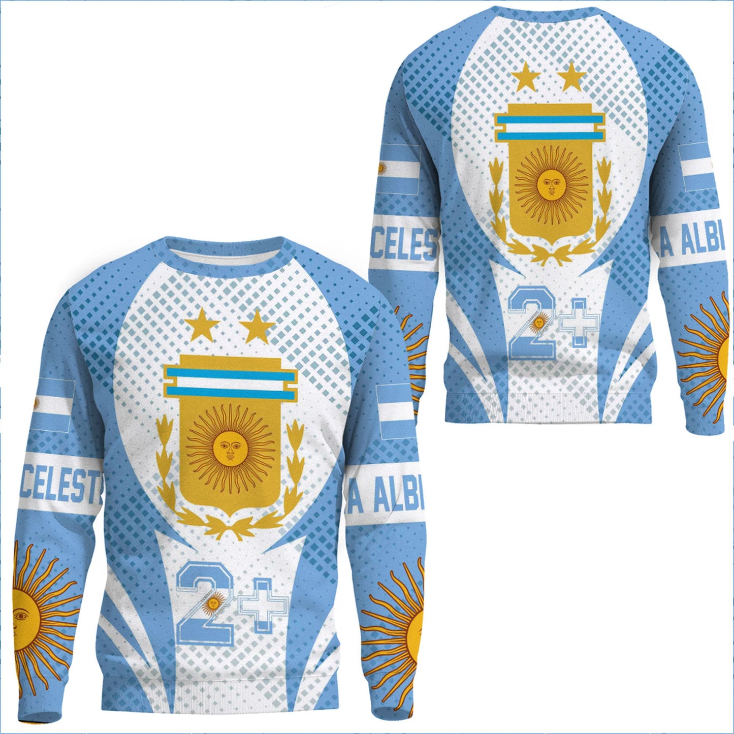 Clothing Argentina Action Flag Sporty Style Sweatshirts