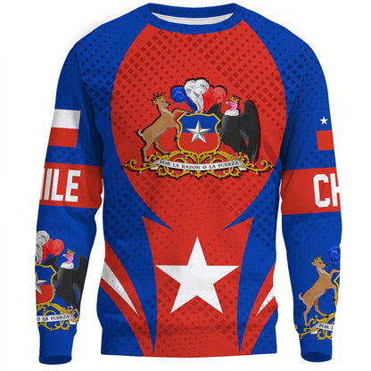 Clothing Chile Action Flag Sporty Style Sweatshirts