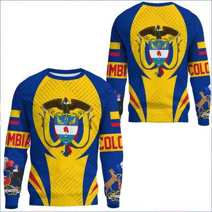 Clothing Colombia Action Flag Sporty Style Sweatshirts