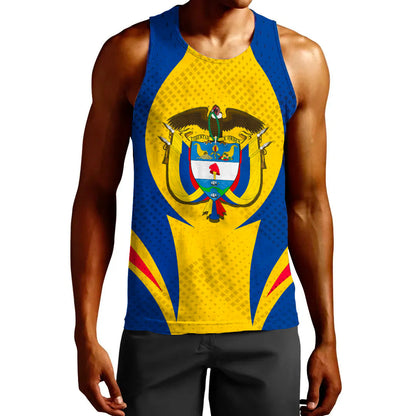Clothing Colombia Action Flag Sporty Style Tank Top
