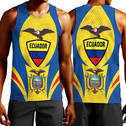 Clothing Ecuador Action Flag Sporty Style Tank Top