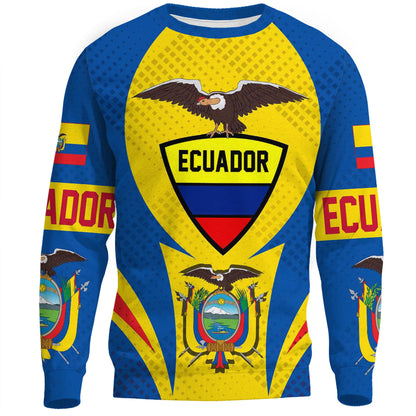 Clothing Ecuador Action Flag Sporty Style Sweatshirts