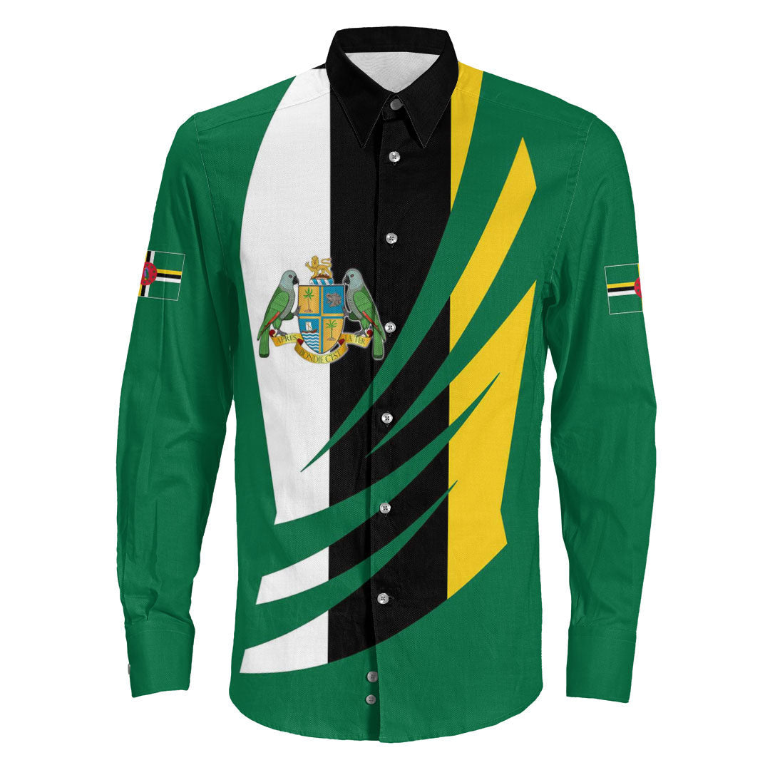 Clothing Dominica Bincjou Coat Of Arms Long Sleeve Button Shirt
