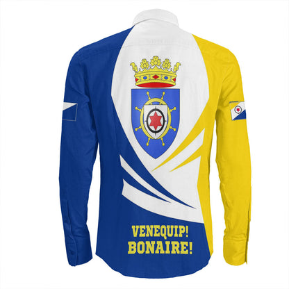 Clothing Bonaire Bincjou Coat Of Arms Long Sleeve Button Shirt