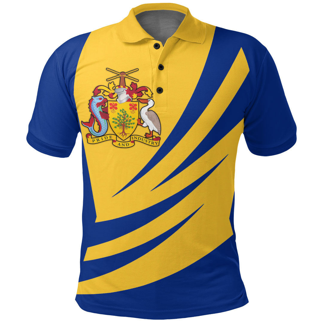 Clothing Barbados Polo Shirt Bincjou Coat of Arms