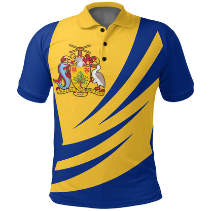 Clothing Barbados Polo Shirt Bincjou Coat of Arms