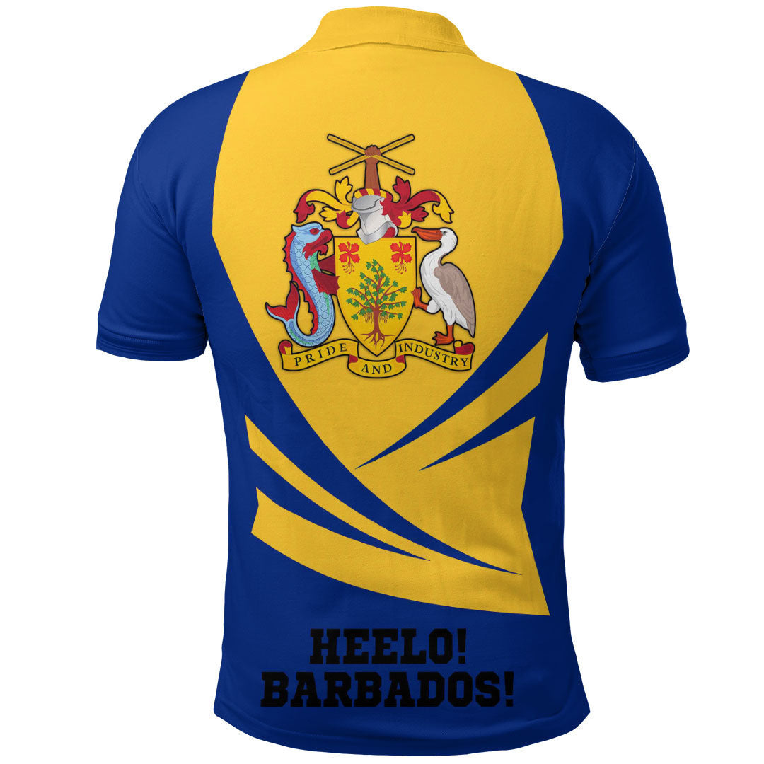 Clothing Barbados Polo Shirt Bincjou Coat of Arms