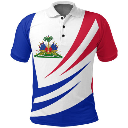 Clothing Haiti Polo Shirt Bincjou Coat of Arms