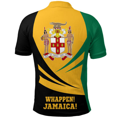 Clothing Jamaica Polo Shirt Bincjou Coat of Arms