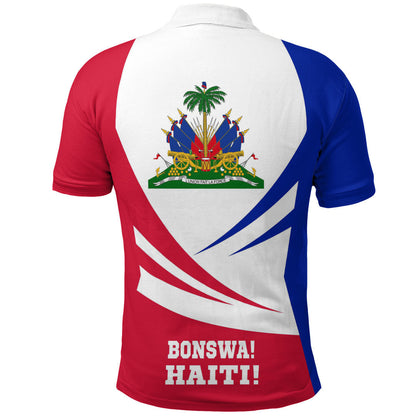 Clothing Haiti Polo Shirt Bincjou Coat of Arms