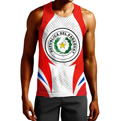 Clothing Praguay Active Flag Sporty Style Tank Top