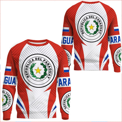 Clothing Praguay Active Flag Sporty Style Sweatshirts