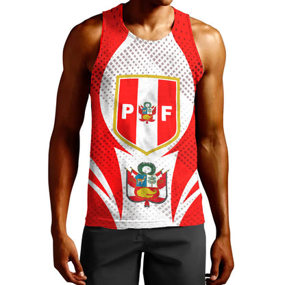 Clothing Peru Active Flag Sporty Style Tank Top