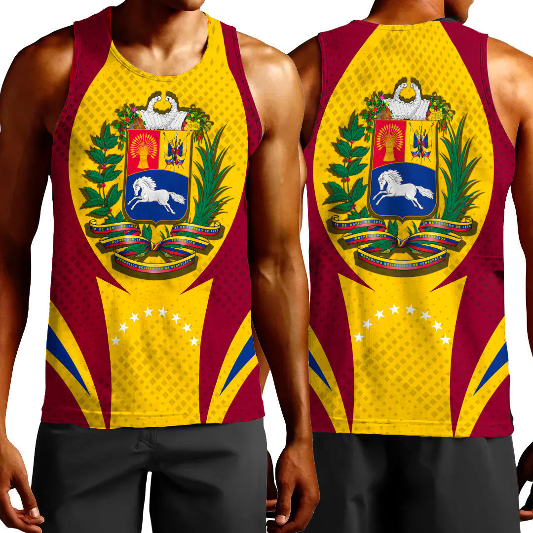 Clothing Venezuela Action Flag Spoty Style Tank Top