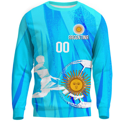 Clothing Custom Argentina Football Fan Sweatshirts