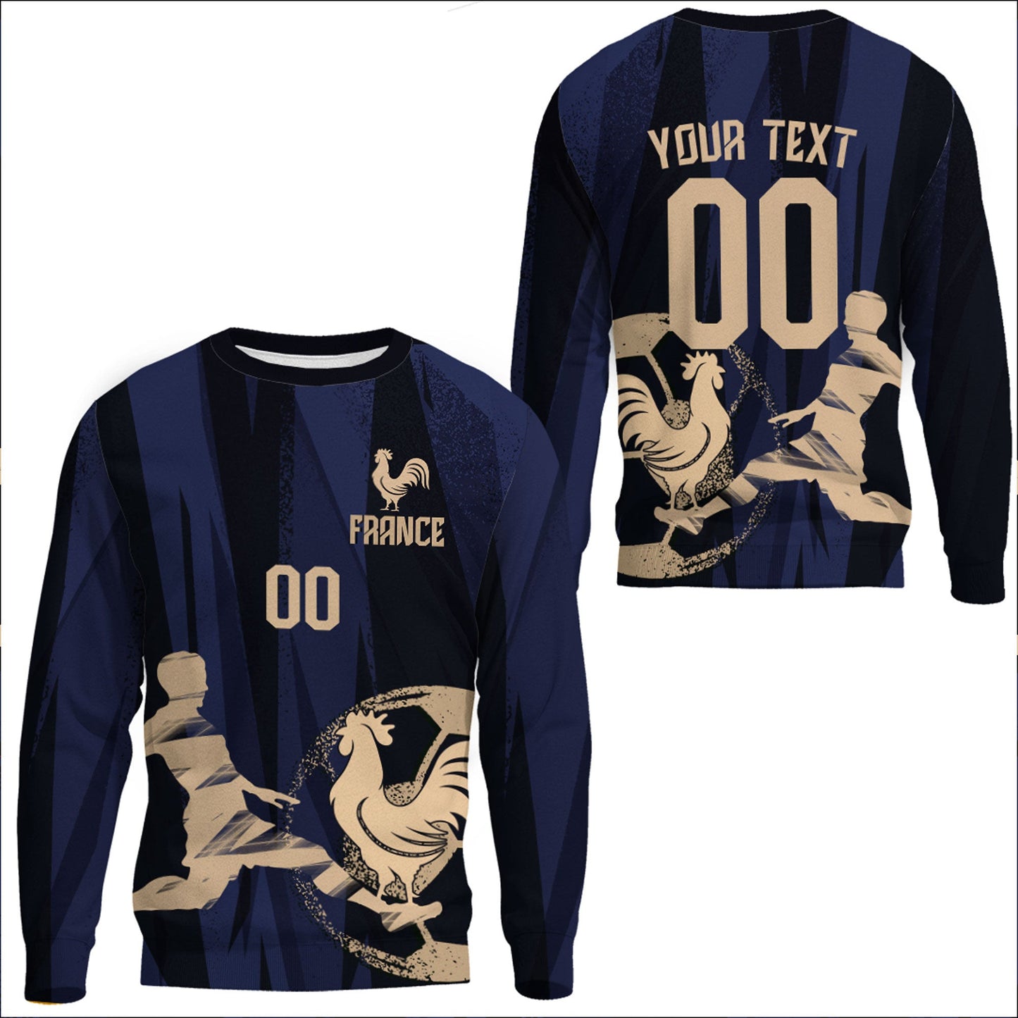 Clothing Custom France Football Fan Sweatshirts