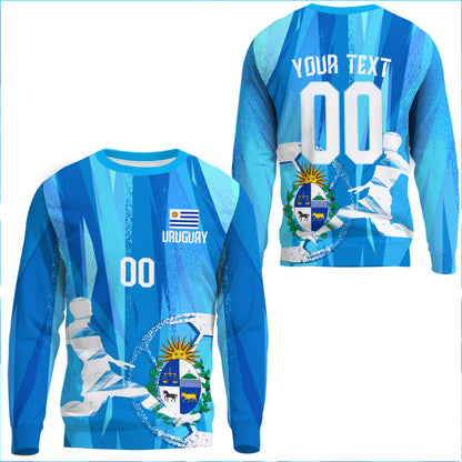 Clothing Custom Uruguay Football Fan Sweatshirts