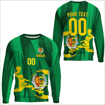 Clothing Custom Senegal Football Fan Sweatshirts