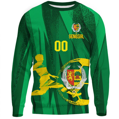 Clothing Custom Senegal Football Fan Sweatshirts