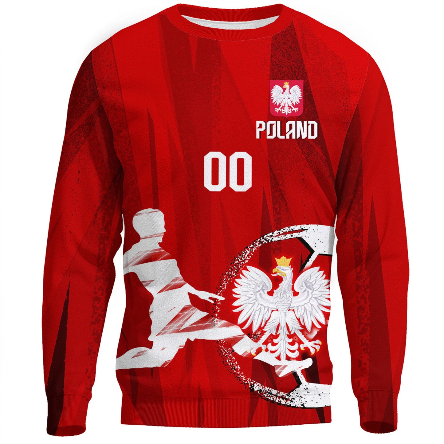Clothing Custom Poland Football Fan Sweatshirts