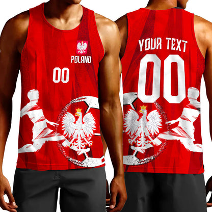 Clothing Custom Poland Football Fan Tank Top