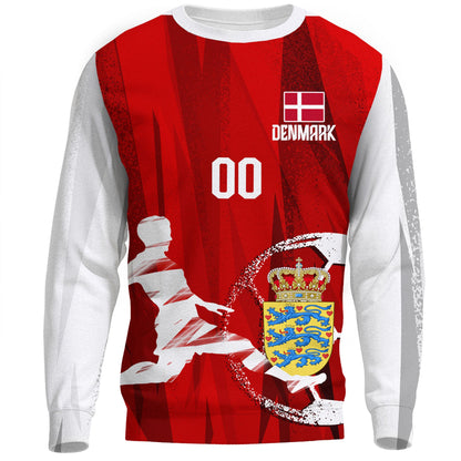 Clothing Custom Denmark Football Fan Sweatshirts