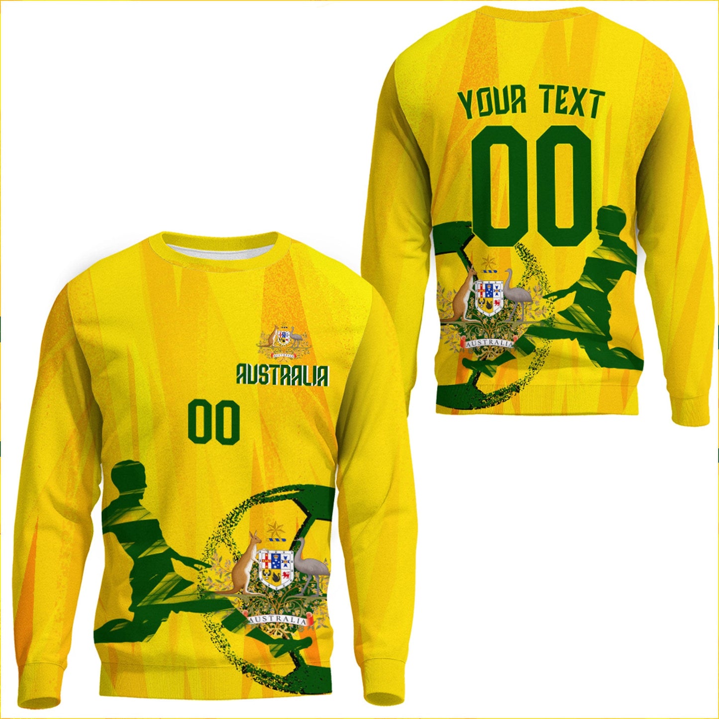 Clothing Custom Australia Football Fan Sweatshirts
