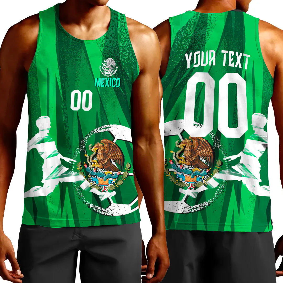 Clothing Custom Mexico Football Fan Tank Top