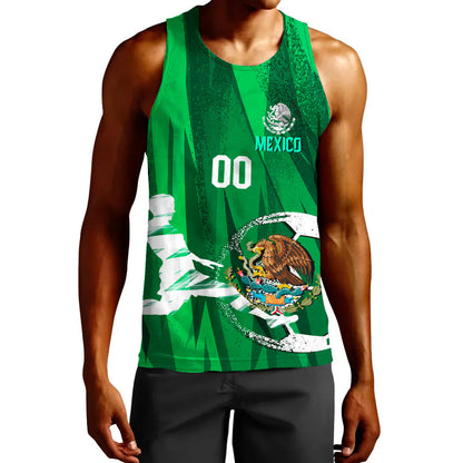 Clothing Custom Mexico Football Fan Tank Top