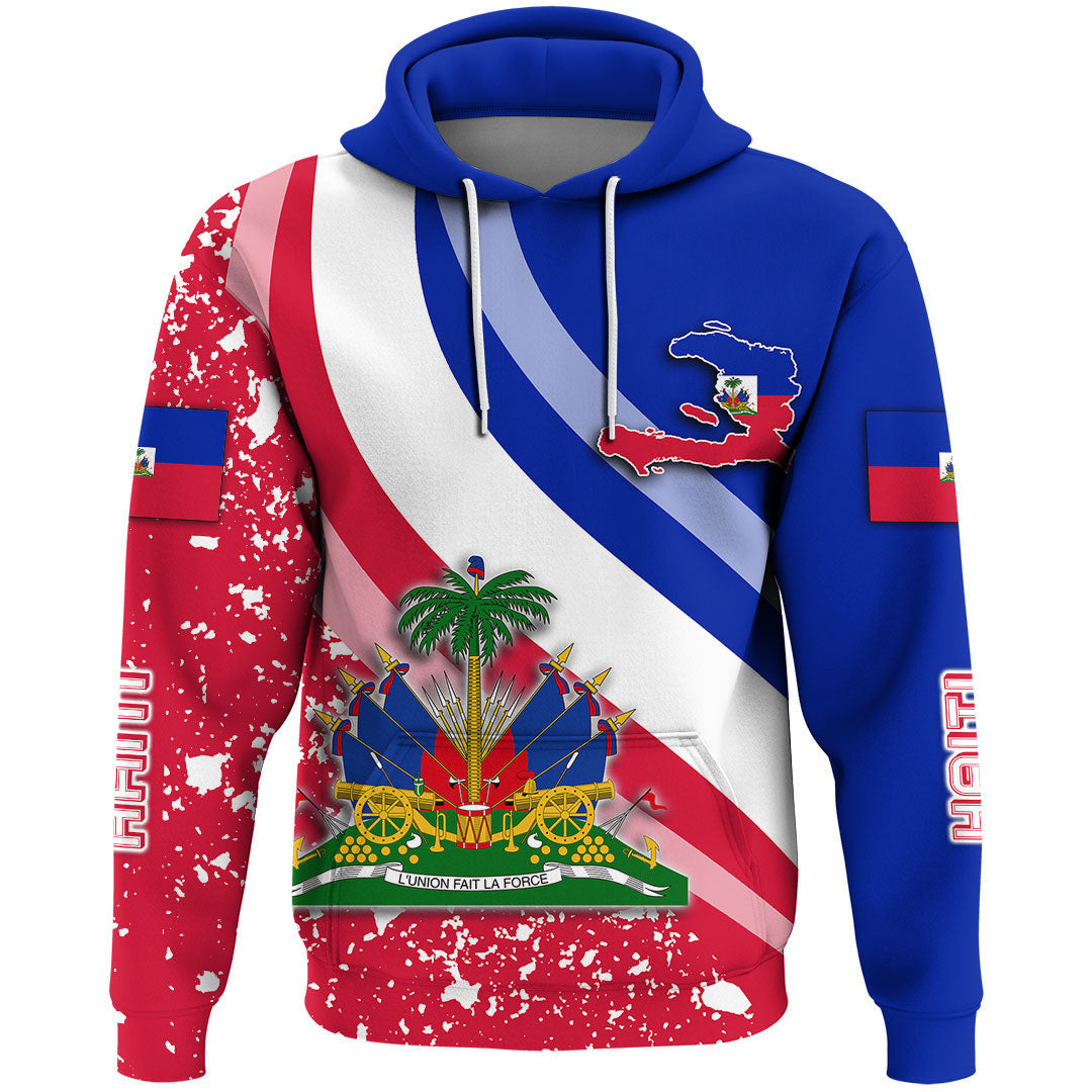Clothing Haiti Special Flag Hoodie