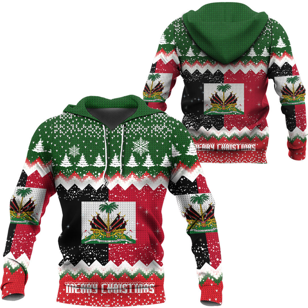 Xmas Clothing Haiti 1964 Merry Christmas Hoodie