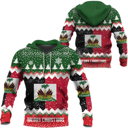 Xmas Clothing Haiti 1964 Merry Christmas Hoodie