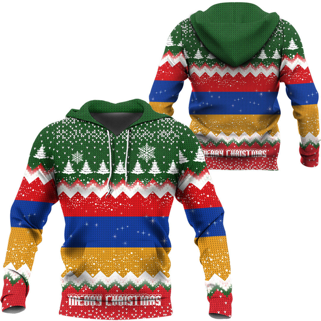 Xmas Clothing Armenia Merry Christmas Hoodie