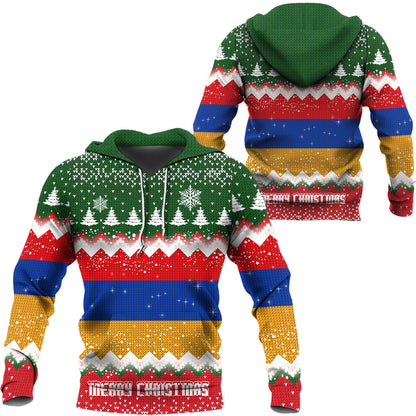 Xmas Clothing Armenia Merry Christmas Hoodie