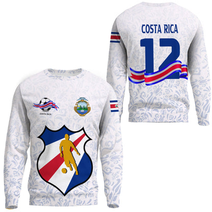 Clothing Costa Rica Soccer Jersey Style Sweatshirts
