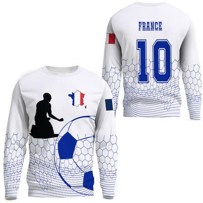 Clothing France Soccer Jersey Style White Version Sweatshirts