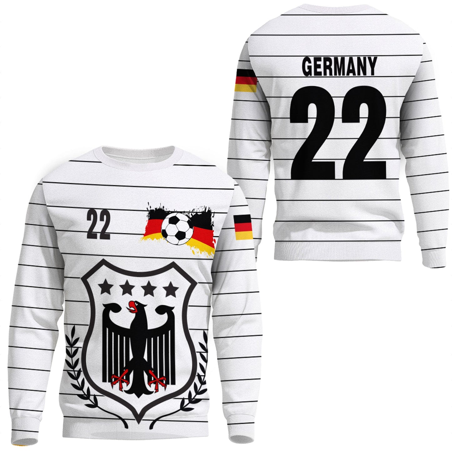 Clothing Germany Soccer Jersey Style Sweatshirts