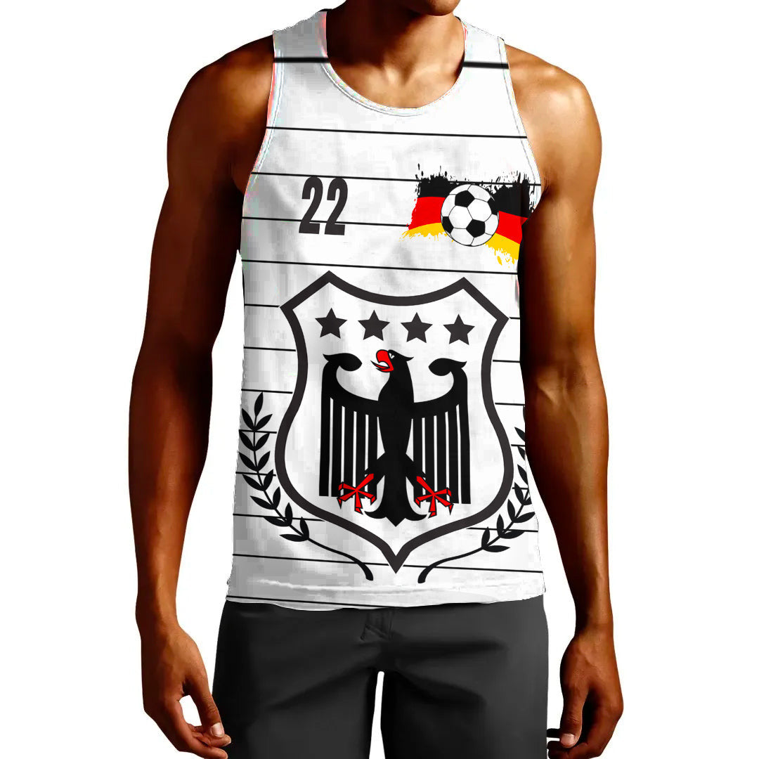 Clothing Germany Soccer Jersey Style Tank Top