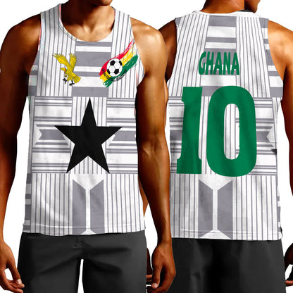 Clothing Ghana Soccer Jersey Style Tank Top