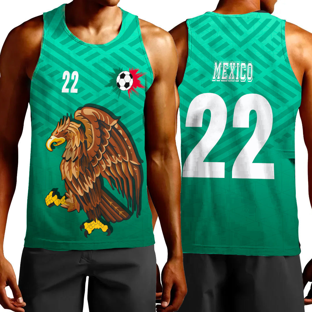 Clothing Mexico Soccer Jersey Style Tank Top